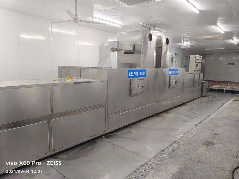 微波烘干設(shè)備廠房展示